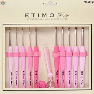 (L1) 튤립 에티모 로즈 코바늘세트