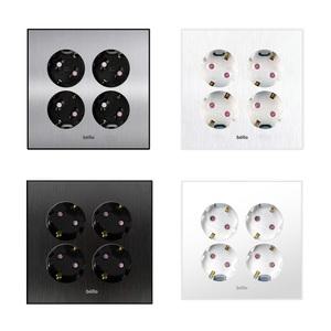 벨로 (매입)4구콘센트 위너스 배선기구 스위치 콘센트