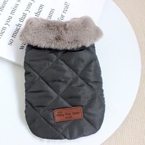 코코스튜디오 예쁜 강아지옷 고양이 패딩 기모 조끼