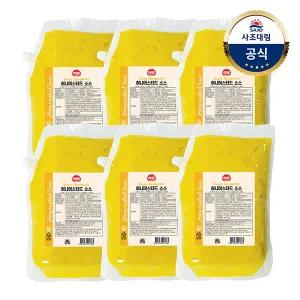 허니머스터드 소스 2kg x6개