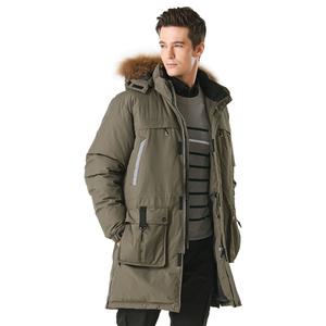 MARK 단체작업복 라쿤털 후드 점퍼 롱패딩 SF-4031