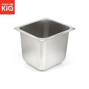 스텐밧드 1/6 위생 양념반찬통 냉장고정리 스텐바트 보관함