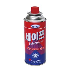 세이프 부탄가스 낱개(1EA) 220g 캠핑 맥스 취사 연료 낚시 난로 펜션 버너 토치