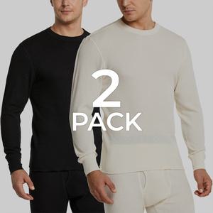 CQR 남성 언더레이어 방한 기모 와플 내복 CQ-HUD704