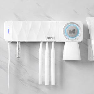 유토렉스 퍼펙트케어 듀얼도어 칫솔살균기 UTC-54A 화이트