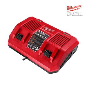 밀워키 M18 DFC (18V 리튬이온 배터리 듀얼 급속 충전기)