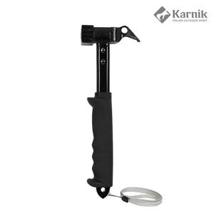 카르닉 리얼 고무 그립 스틸 망치 캠핑 해머 팩망치