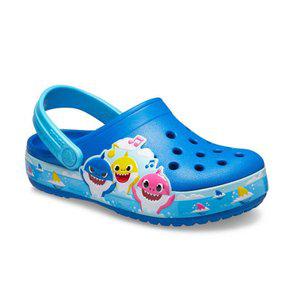 [크록스] 키즈  펀랩 아기상어 밴드 클로그 아동 샌들 슬리퍼 206704-4JL