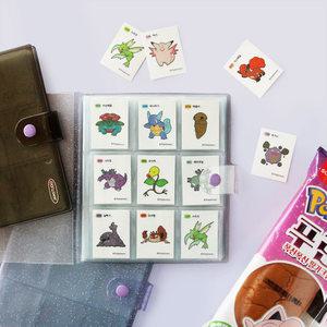 씰 스티커북 미니 포켓 몬스터 띠부 띠부씰 앨범 북 바인더