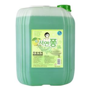 1종주방세제 말통 모텔 호텔 헬스장 사우나 설거지비누 물비누 서연퐁 18L