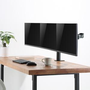 17 ~ 27인치 클램프 마운트 관절형 /트리플 모니터 암 거치대 NX1248