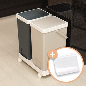 [데일리블룸] 분리수거함 20L 모음전 원터치 이동식 가정용 재활용 쓰레기통 휴지통 1P 2P 3P