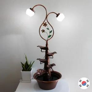 백조의 호수 LED 동공예 소형 실내분수대 HFS-353