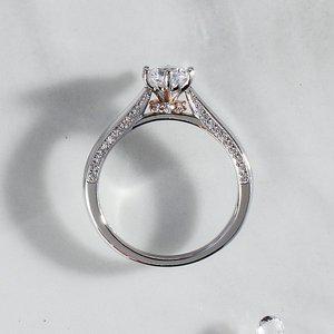 [샤밍주얼리]5부 다이아 반지 천연 우신 G Si2 루카스 프로포즈 결혼 예물 기념일 선물