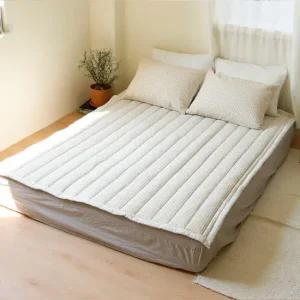 아트박스 르헤브 깅엄체크 시어서커 패드 겸 카페트  Q 퀸)