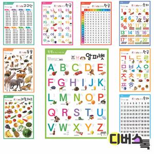 [디버스톡] 신세계 코팅벽보 알파벳