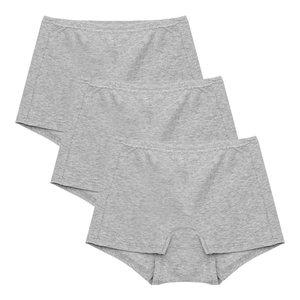 순면 드로즈 3매세트 여성 숏 사각 팬티