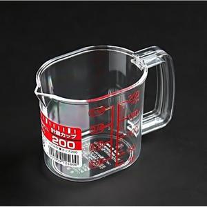 일제 나카야 플라스틱 계량컵 200ml 미니계량컵 베이킹