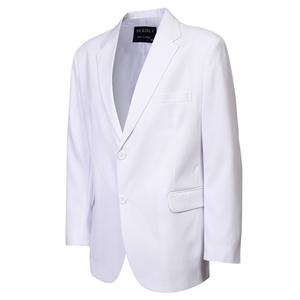 남자 행사 공연 사회자 콤비 자켓 정장 남성 공연복 연주복 흰색 밤무대