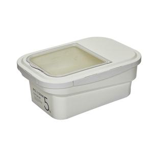 씨밀렉스 쌀통 라이스키퍼, ALL 아이보리, 5kg (제습제+계량컵 포함)