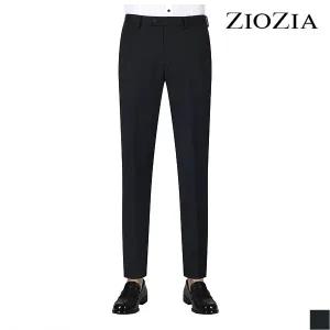 [지오지아] 컴포트 블랙 반안감 데일리 정장팬츠 (ACA5SP1202_BK)
