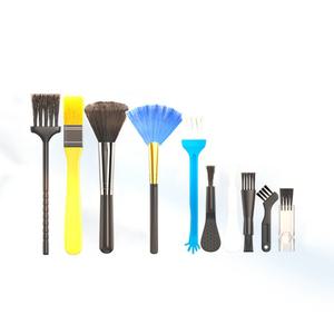 베라망 컴퓨터 청소 브러쉬 10종 세트, 혼합색상, 1세트