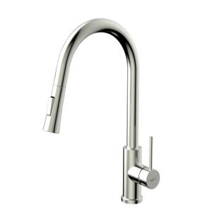 대림바스 DL-YK4A19SN 니켈 싱크수전 곰마크 거위목 무광 SUS 사틴 1홀주방수전 대림 주방DLYK4A19