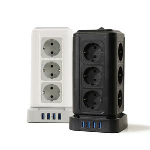 텔로 타워 2세대 고용량 16구 멀티탭 4000W 스탠드 고전압 고전력