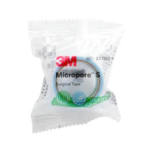 [3M] 마이크로포 에스 서지컬 테이프 실리콘 반창고 2770S-1 (1롤) - 2.54cm x 1.3m(1인치)