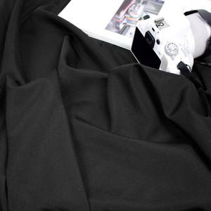 검정원단 하얀 휘장천 가림막 무대막 WS10079 / 대형천 제작