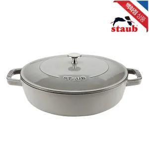[롯데백화점]스타우브 시스테라 브레제 무쇠 전골냄비 28cm 그레이 [ST2612818]