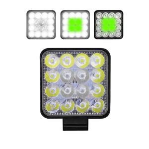 미니 48W LED 백 녹 혼합색 써치 라이트 집어등 작업등 해루질 갈치 낚시 갑오징어