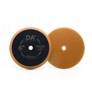 카테크 DA 플러스 무선 광택기 패드 6인치 (5인치 백업패드 용) 자동차 폴리싱 오렌지