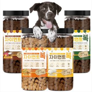 자이언트독 1.1kg 칭찬 훈련 노즈워크 져키 대용량 강아지간식