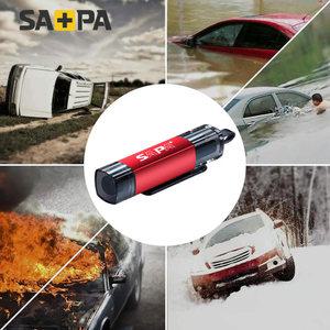 (고급형) 차량용 비상 망치 탈출 도구 안전용품 원터치 해머 유리창 깨기 안전밸트 커터