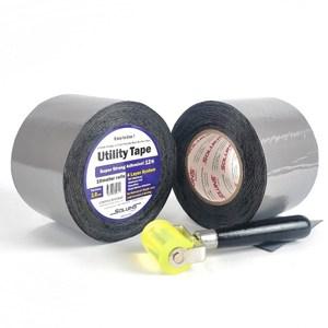 솔루인스 유틸리티 부틸 방수테이프 10cm x 10M 2롤 시공용 압착롤러 포함