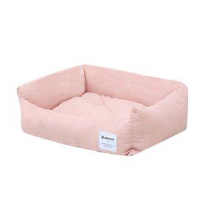 [이즈마인 펫][레드퍼피] 컬러풀 코트방석 (소형/파스텔핑크)