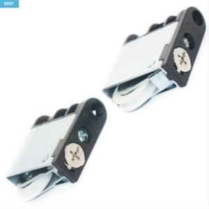 국산 중문호차 3연동 로라  롤러 오메가형 U형 미닫이문 중문 스르륵 (나사포함)