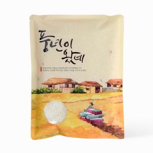홍진포장 쌀포장지 풍년이왔네 22x29cm (1kg용) 100장, 사이즈 4종 (지퍼없음), 잡곡 곡물 농산물 봉투