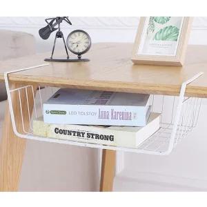 걸이형 스틸 언더 네트망 선반 소형 중형 대형 화이트 블랙 주방 상부장 책