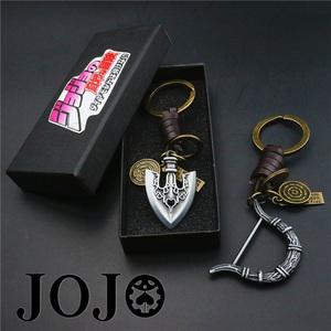 열쇠고리 키링 펜던트 죠죠의기묘한모험 무기 문양 23종