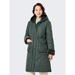 [하프클럽/]브리안 에코퍼 퀼팅코트 K234CT02