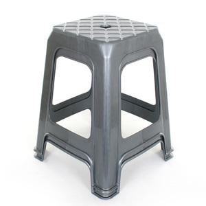로얄 사각의자 그레이 간이 플라스틱 보조 행사 공연 야외 낚시 포장마차 레저 캠핑 편의점 의자
