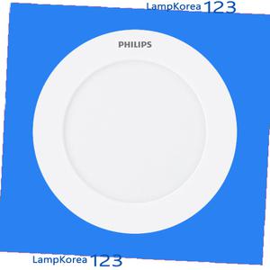 필립스 59443 3인치 7W 다운라이트 매입형슬림 천장조명 타공 75mm