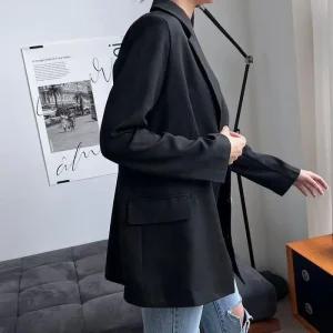 ONM 여자 봄 가을 위너즈 베이직 롱자켓 정장자켓 아우터