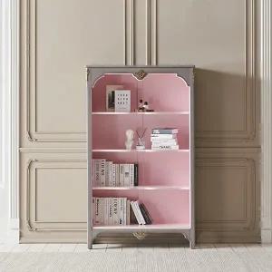 [퍼니트랜드] 엔틱가구 엘샤 프린세스 책꽂이 책장 책꽂이장식장