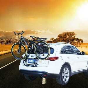 차량용 자전거 캐리어 본즈 랙 자동차 트렁크 거치대 용 번호판 후미형 후면 브래킷 프레임 수화물 루프