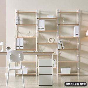 [NS홈쇼핑]아이앤 비체 1760 책장 B세트 FU 책상 의자미포함[34214375]