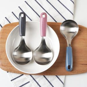 국산 미니 스텐 국자 서빙 스푼 대형 국자