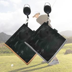 바로 릴 스퀘어 골프 타올 고급 와이어 타월,극세사클리너 12x12